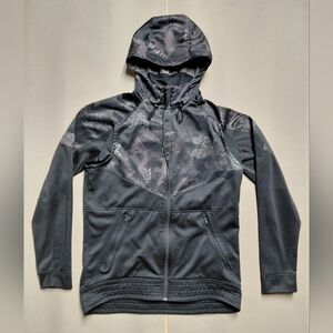Nike Kobe Bryant Hoodie Mens M Black Mamba Camo Therma-Fit Zip Up Warm Up Jacket